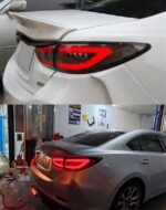 Car Goods Taillights Assembly For Mazda 6 Atenza 2013-20 19 LED Taillights Rear Lamp Dynamic Turn Signal Highlight Upgrade - Image 5