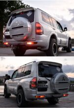 Car Tail Lights Assembly for Pajero 2004-2014 V73 LED Tail Light Montero V75 V77 DRL Fog Taillights Reverse and Brake Lamp - Image 5