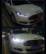 Car Styling for Ford Fusion Headlight 2013-20 16 Mondeo LED Dynamic Turn Signal Headlights High Beam Daytime Running Lights - Image 5