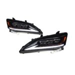 2 pcs car head lights part For Lexus ES350 2006-2012 LED Headlights ES240 ES300 DRL Turn Signal LED bulb - Image 2