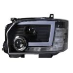 Full LED Headlights Assembly for Toyota Hiace 2005-20 18 LED Moving Turning Light High Beam Head Lighting Upgrade - Image 4