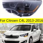 High Beam Head Lights for Citroen C4L 20 13-20 16 LED Turn Signal Front Lamp Fog Headlights