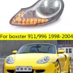 Headlight Assembly for Porsche Boxster 911/996 LED Headlights 1998-2004 DRL Streamer Turn Signal Headlamp