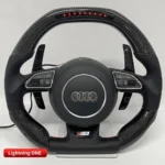 Customized Car Steering Wheels for Audi RS3 RS4 Car Interior Accessorie Carbon Fiber - Image 7