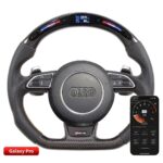 Customized Car Steering Wheels for Audi RS3 RS4 Car Interior Accessorie Carbon Fiber - Image 4